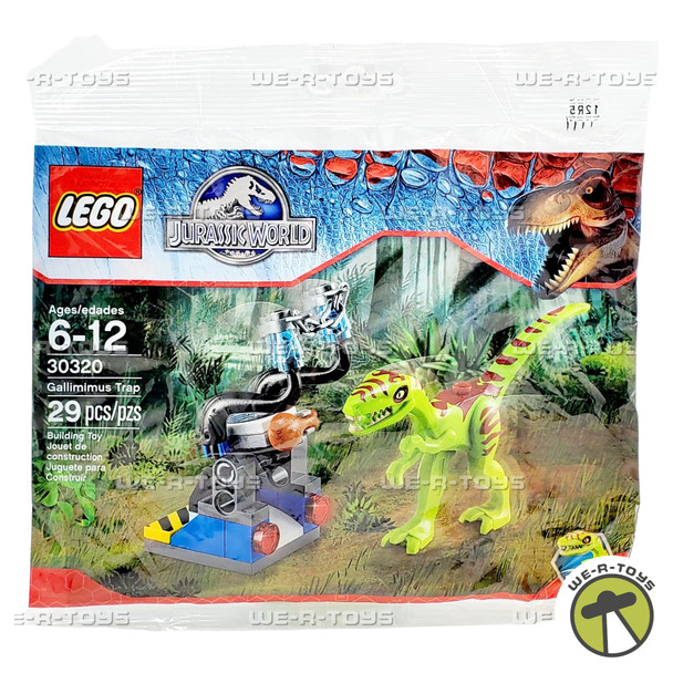 LEGO Jurassic World Gallimimus Trap 29 Piece Building Set 30320