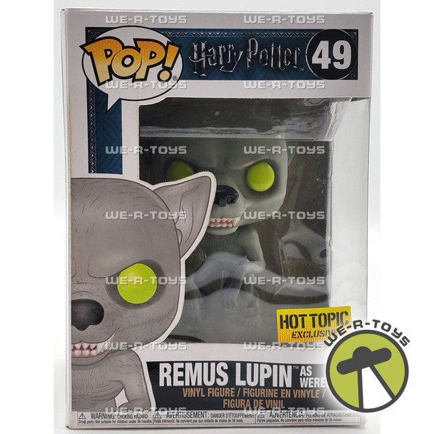 Funko Pop Harry Potter Remus Lupin Werewolf Hot Topic Exclusive Figure #49