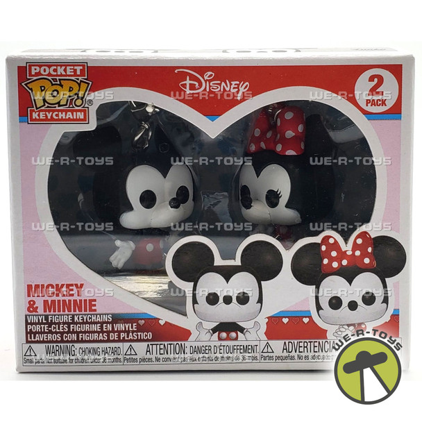 Funko Pocket Pop! Mickey & Minnie 2 Pack Vinyl Figure Keychains
