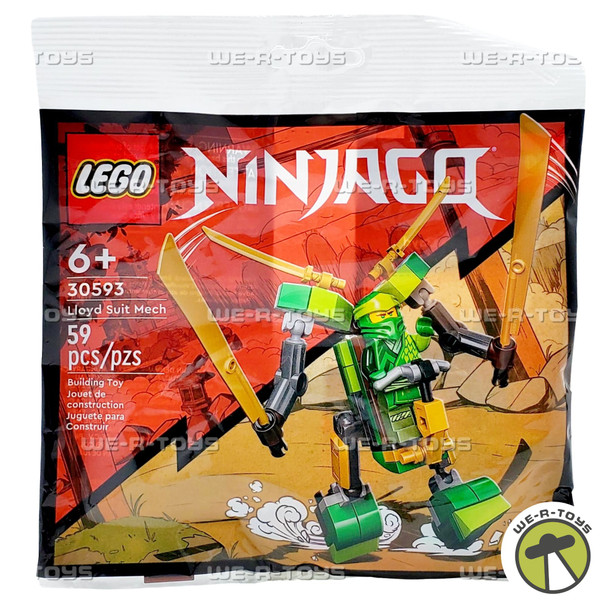 LEGO Ninjago Lloyd Suit Mech 59 Piece Building Set 30593