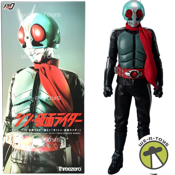 Shin Kamen Rider FigZero Kamen Rider No. 2+1 Figure 1/6 Scale Threezero