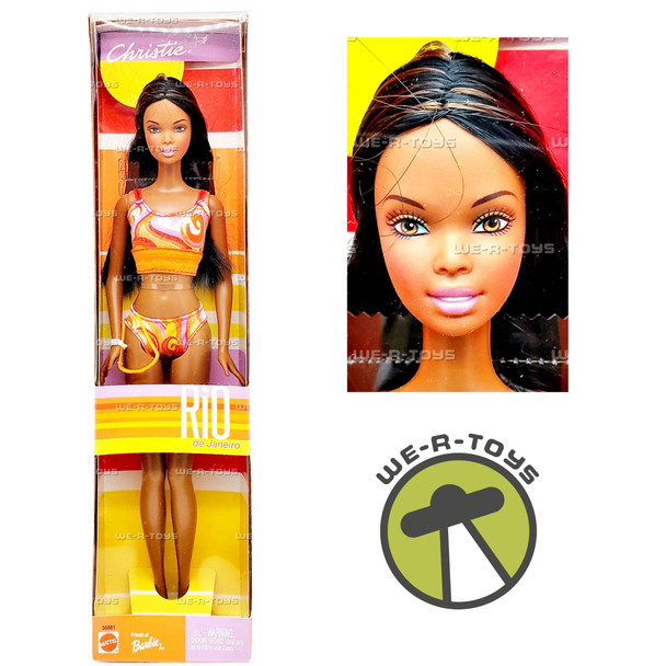 Rio de Janeiro Christie Doll Friend of Barbie AA 2002 Mattel 56881