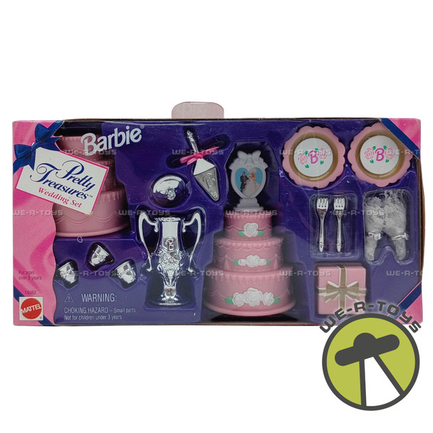 Barbie Pretty Treasures Wedding Accessory Set 1996 Mattel #14982 New