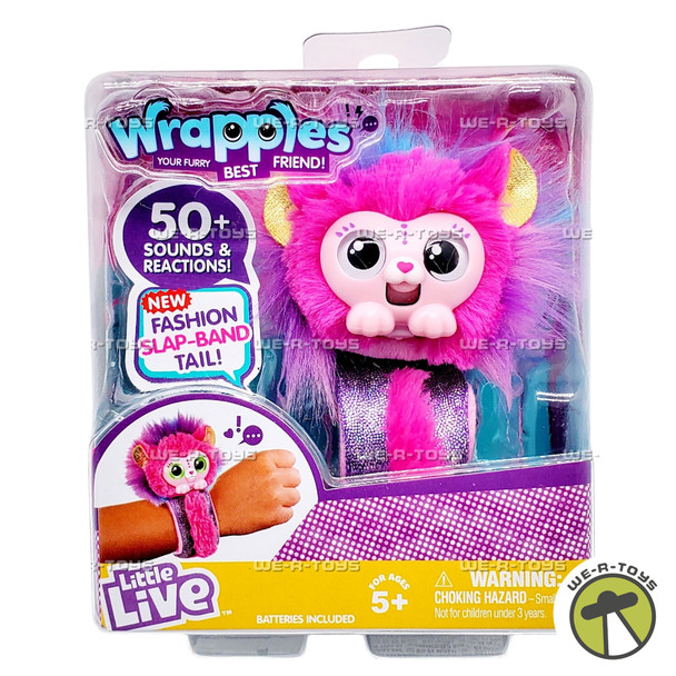 Little Live Pets Wrapples Zahara Fashion Slap Band 2017 Moose Toys 28840