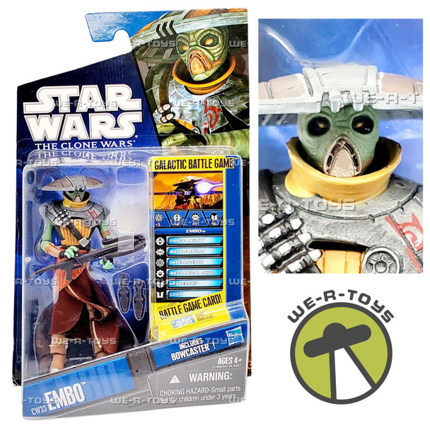Star Wars The Clone Wars Embo Action Figure 2010 Hasbro 21468