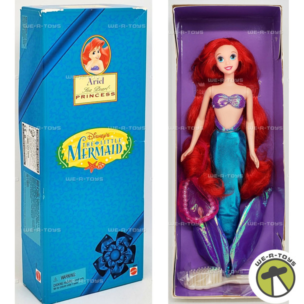 Disney's the Little Mermaid Ariel Sea Pearl Princess Doll 1997 Mattel #18327