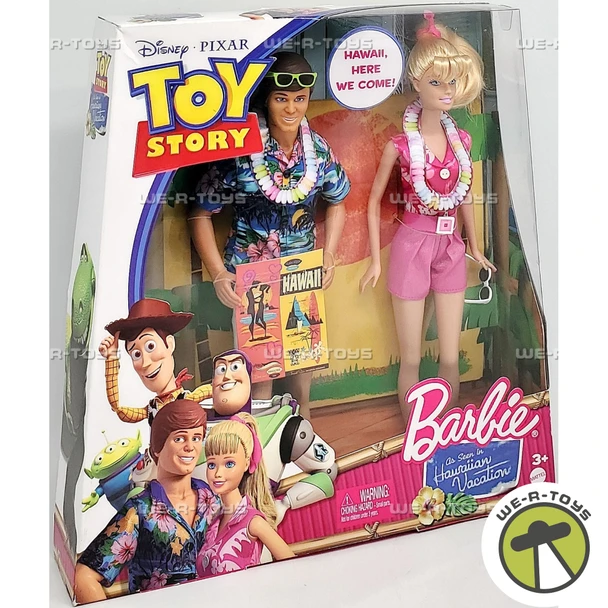 Barbie Disney Pixar Toy Story Hawaiian Vacation Doll Giftset 2010 Mattel #W1493