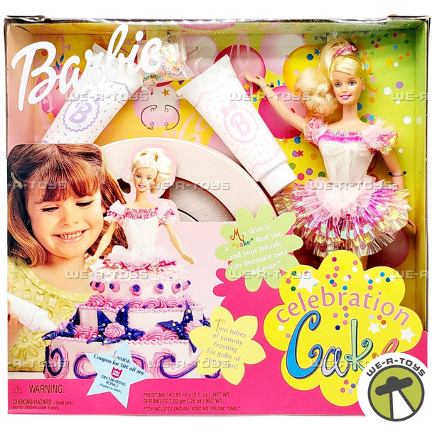 Barbie Celebration Cake Doll 1999 Mattel 22902