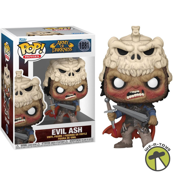 Funko Pop Movies 1881 Army of Darkness Evil Ash Vinyl Figure