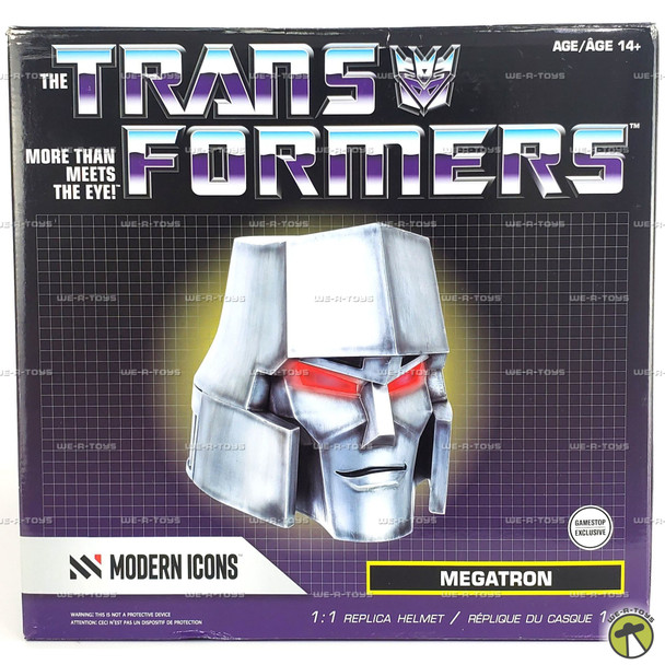 Transformers Modern Icons Megatron Premium Collectible Helmet 2022 Hasbro #06819