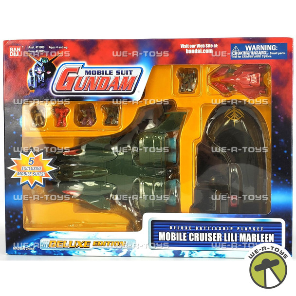 Mobile Suit Gundam Deluxe Battleship Playset Mobile Cruiser Lili Marleen #11803