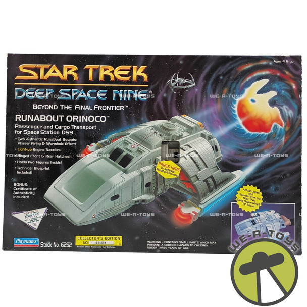 Star Trek Deep Space Nine Runabout Orinoco Vehicle 1994 Playmates 6252