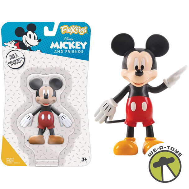FleXfigs Disney Mickey and Friends Mickey Bendable Figure TCG