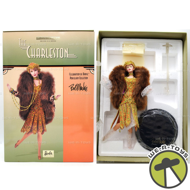 Barbie The Charleston Celebration of Dance Porcelain Doll 2001 Mattel #24252