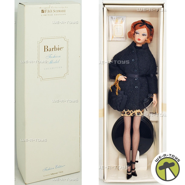 Barbie Fashion Editor Silkstone Doll Fashion Model Collection 2000 Mattel 28377