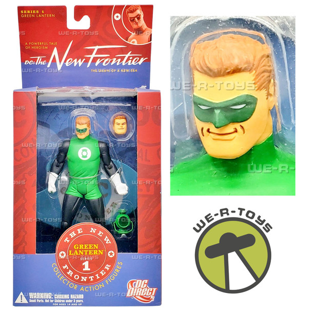 DC JLA The New Frontier Series 1 Green Lantern Hal Jordan Action Figure 25477