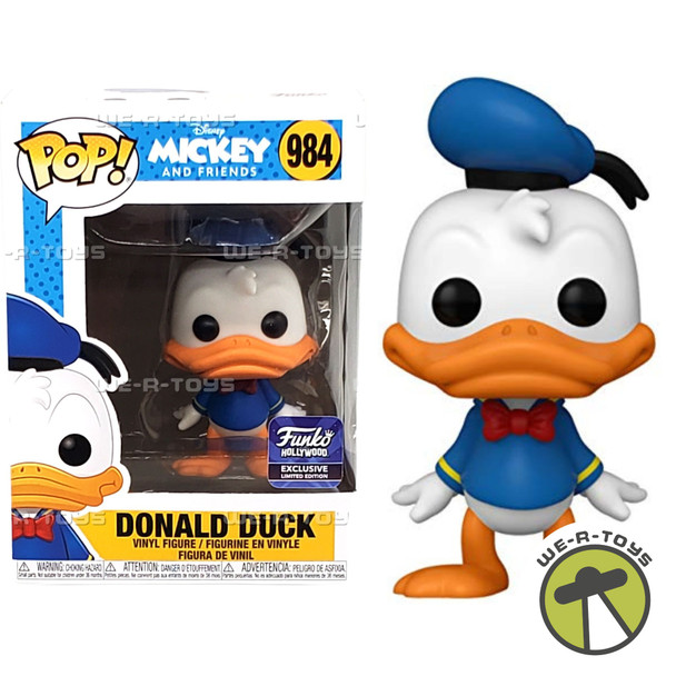 Funko Pop Disney 984 Mickey and Friends Donald Duck Funko Hollywood Exclusive