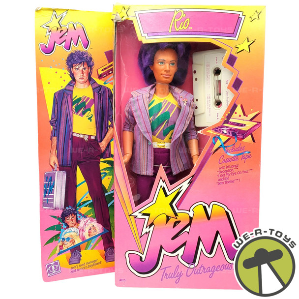 Jem and the Holograms Truly Outrageous Jem Rio 1985 Doll Hasbro #4015