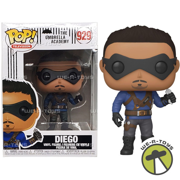 Funko Pop TV 929 The Umbrella Academy Diego Hargreeves Vinyl Figure