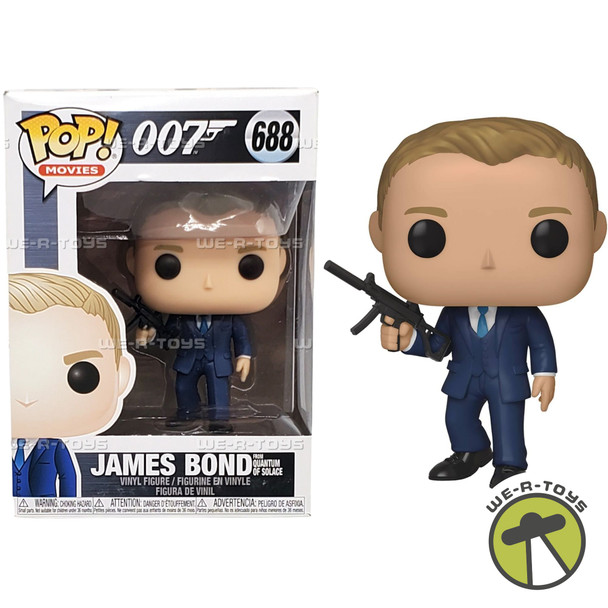 Funko Pop Movies 688 James Bond from Quantum of Solace Vinyl Figure