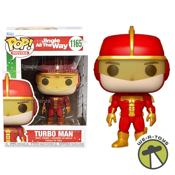 Funko Pop Movies 1165 Jingle All The Way Turbo Man Vinyl Figure 2021