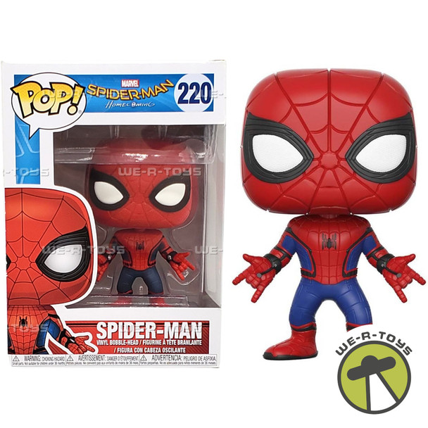 Funko Pop 220 Spider-Man Homecoming Spider-Man New Suit Vinyl Figure
