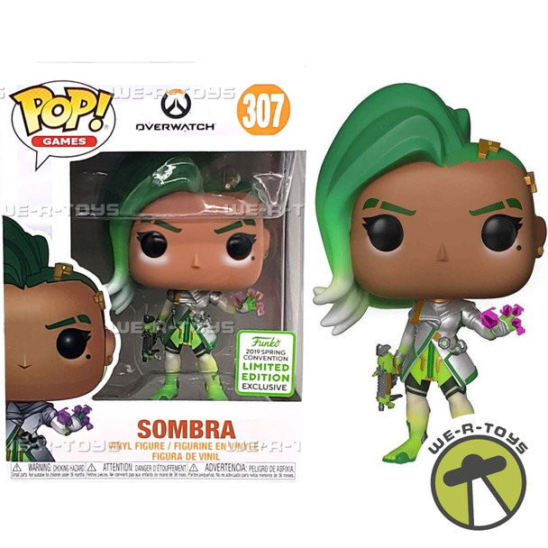Funko Pop Games 307 Overwatch Sombra Glitch Skin Spring Convention Exclusive