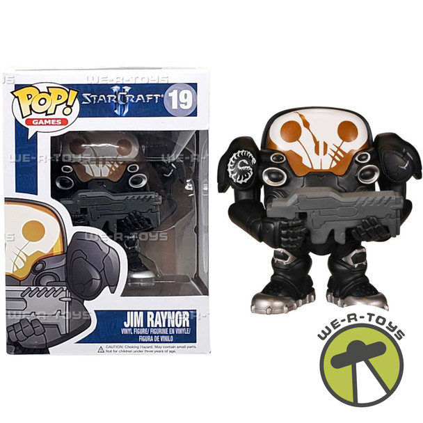 Funko Pop Games 19 Starcraft II Jim Raynor Vinyl Figure 2013