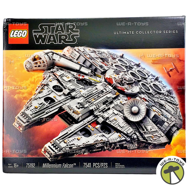 LEGO Star Wars Ultimate Millennium Falcon 7541 Piece Building Set 75192