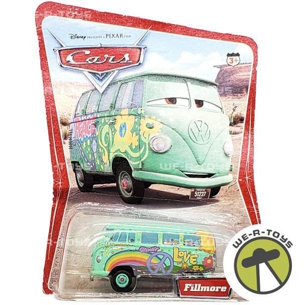 Disney Pixar Cars Desert Series Filmore 1:55 Scale Die Cast Van Mattel H6416