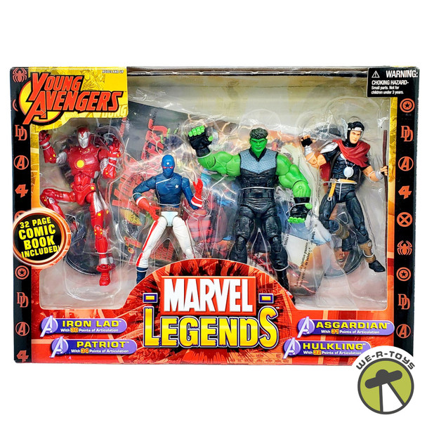 Marvel Legends Young Avengers Figures and Comic Book 2006 Toy Biz 70408