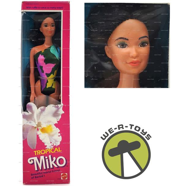 Barbie Tropical Miko Beautiful Island Friend 1985 Mattel #2056
