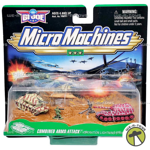 Micro Machines G.I. Joe Combined Arms Attack Vehicles 1999 Hasbro 97132