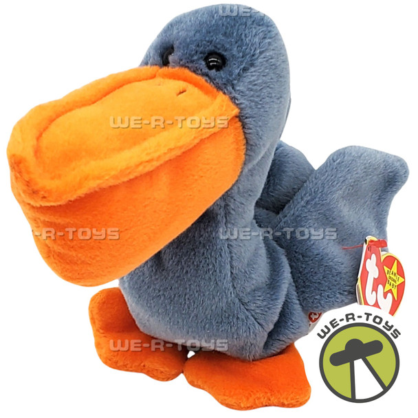 Ty Beanie Babies Scoop the Pelican Plush 1996