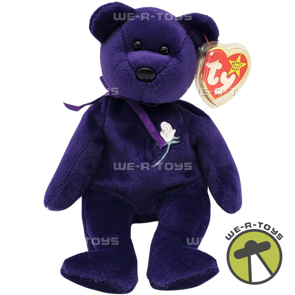 Ty Beanie Babies Princess Diana Plush Bear 1997