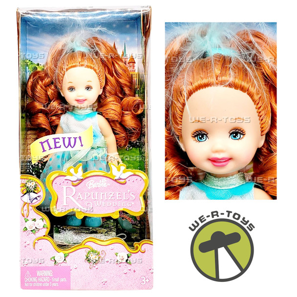 Barbie Rapunzel's Wedding Kelly Doll Redhead 2005 Mattel J1021