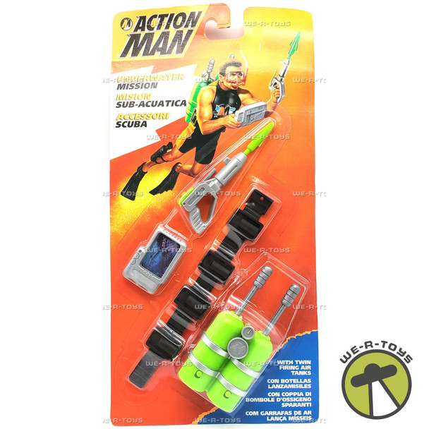 Action Man Underwater Mission Accessory Set 1995 Hasbro #27570