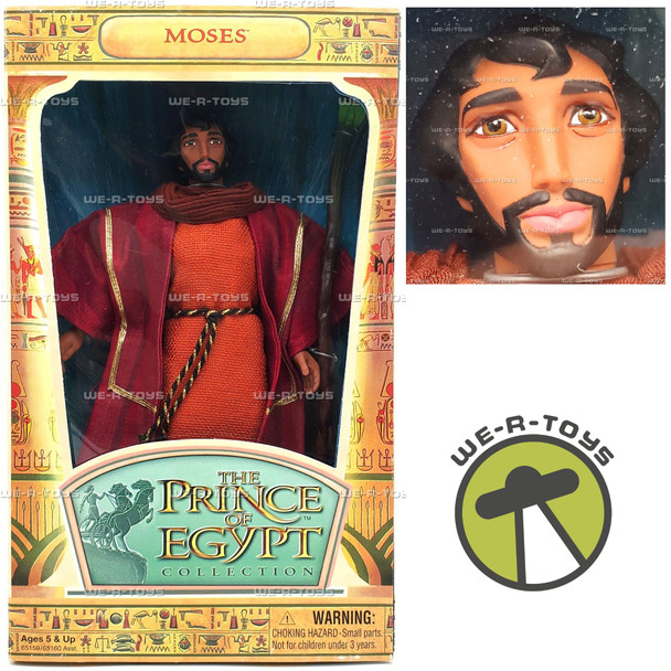 The Prince of Egypt Moses Doll 1998 Hasbro #65159