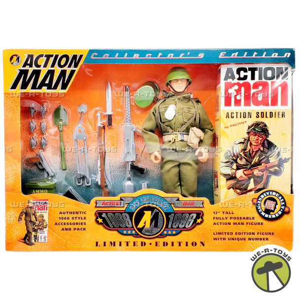 Action Man Collector's Edition Action Soldier Figure 1996 Hasbro 36365