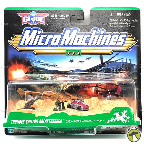 Micro Machine G.I. Joe Thunder Canyon Breakthrough Vehicle 1999 Hasbro #79894
