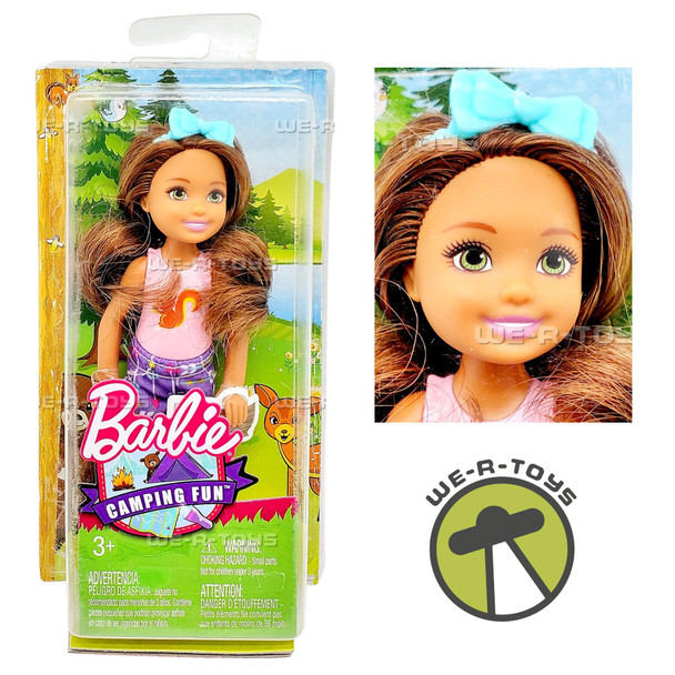 Barbie Camping Fun Tamika Friend of Chelsea Doll 2016 Mattel DYX04