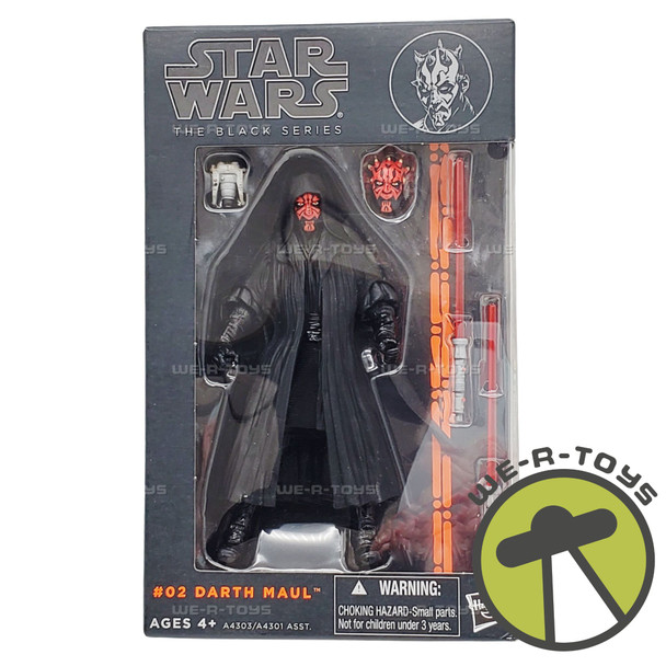 Star Wars The Black Series 02 Darth Maul Action Figure 2013 Hasbro A4303