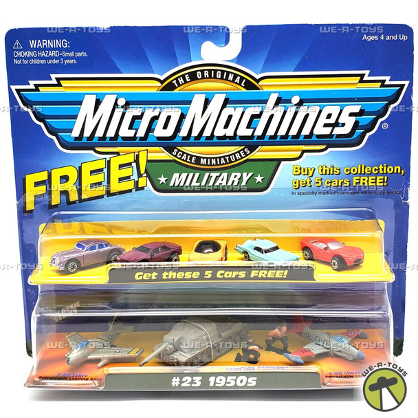 Micro Machines Military #23 1950s Figures & Vehicles 1998 Galoob 65152