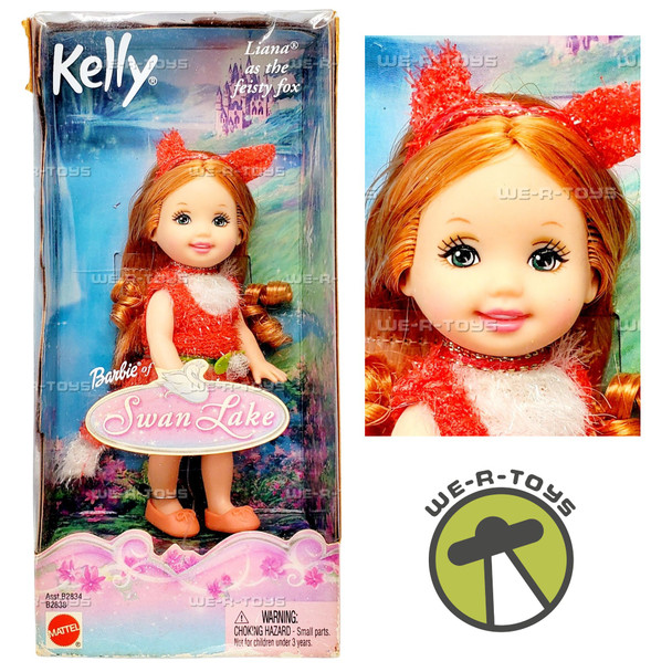 Barbie of Swan Lake Liana as the Feisty Fox Kelly Doll 2003 Mattel B2838