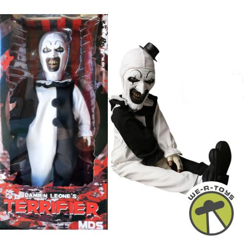 Terrifier Art the Clown 18 Inch Roto Plush from Mezco - We-R-Toys