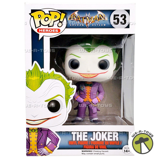 Funko POP Heroes Batman Arkham Asylum The Joker 53 Vinyl Figure