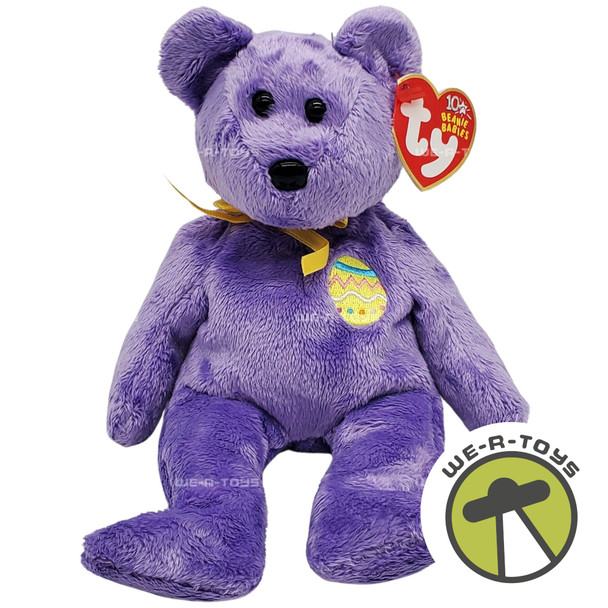 Ty Beanie Babies Eggs III the Bear Easter Plush 2003