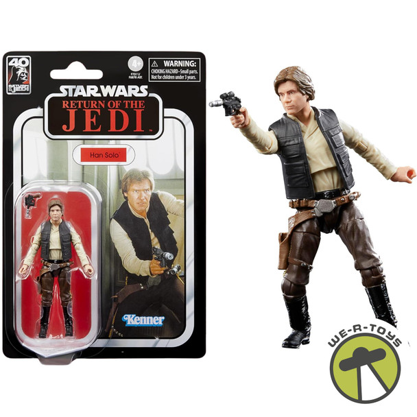 Star Wars The Vintage Collection Han Solo ROTJ 40th Anniversary Action Figure