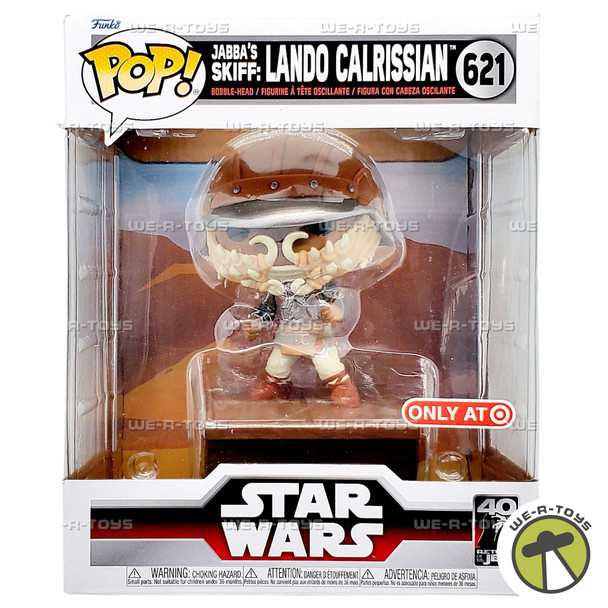 Funko POP Deluxe Star Wars Jabba's Skiff Lando Calrissian 621 Bobblehead Figure