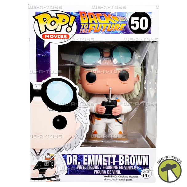 Funko POP Movies Back to The Future Doc Emmett Brown 50 Vinyl Figure